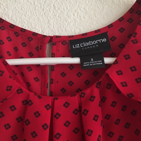 Liz Claiborne blouse with belt - Picture 5 of 10